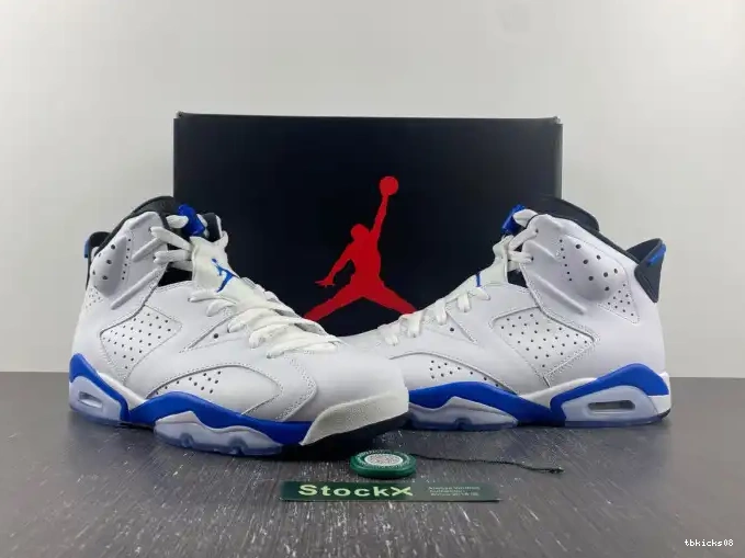 Cheap TBkick 6 Jordan (2014) Air Blue Sport 384664-107 Retro 0608